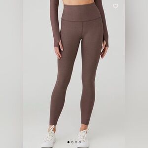 Beyond Yoga Spacedye High Waisted Midi Leggings Truffle Heather Medium